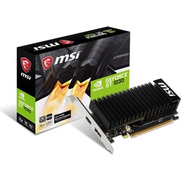 MSI GT1030 4GHD4 LP OC 4GB GDDR4 HDMI DP passivo