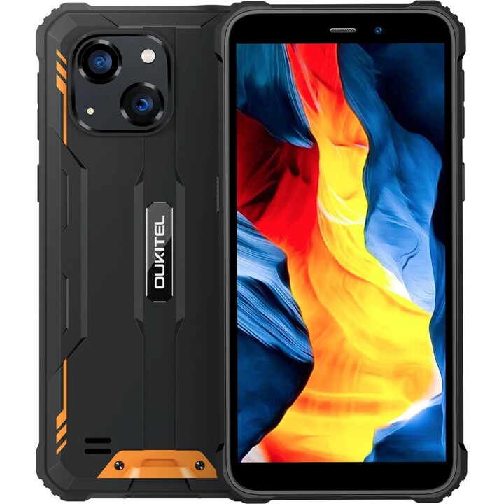 Oukitel G2 4GB 64GB Dual Sim Arancione Robusto