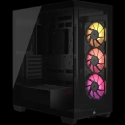 Torre Midi Corsair Icue Link 3500x Rgb Preto