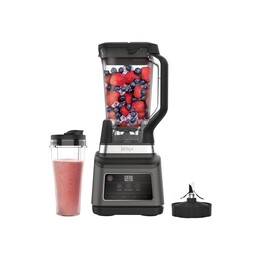 Procesador de alimentos Ninja 2 en 1 con Auto-iQ, plateado