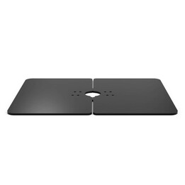 Placa de base grande para BrandMe - Preto