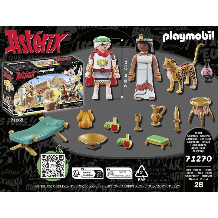 Asterix 71270 Set Cesare e Cleopatra