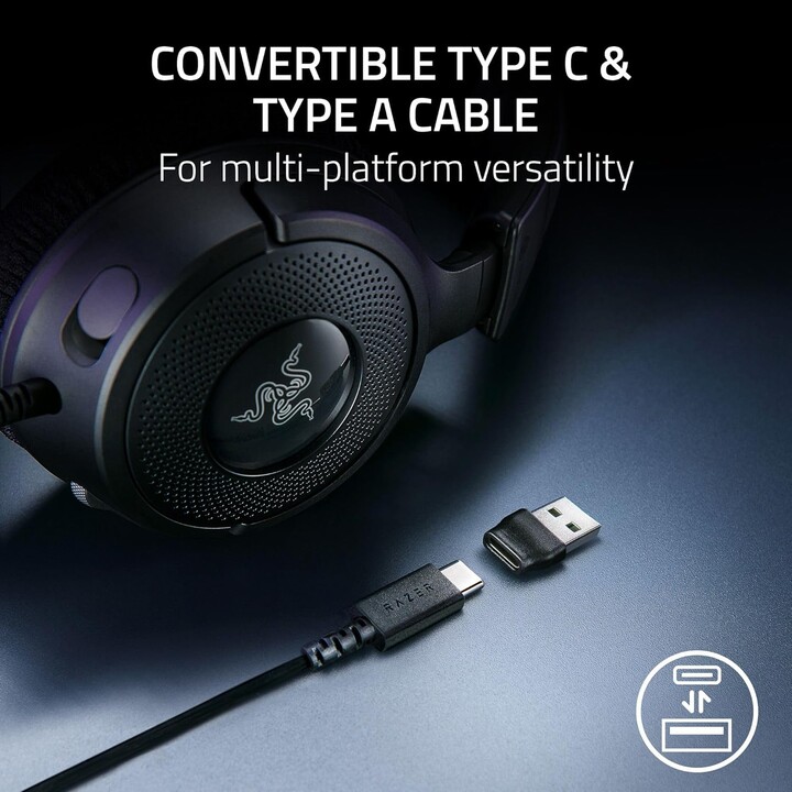 Razer Kraken V4 X Headphones (rz04-05180100-r3m1)