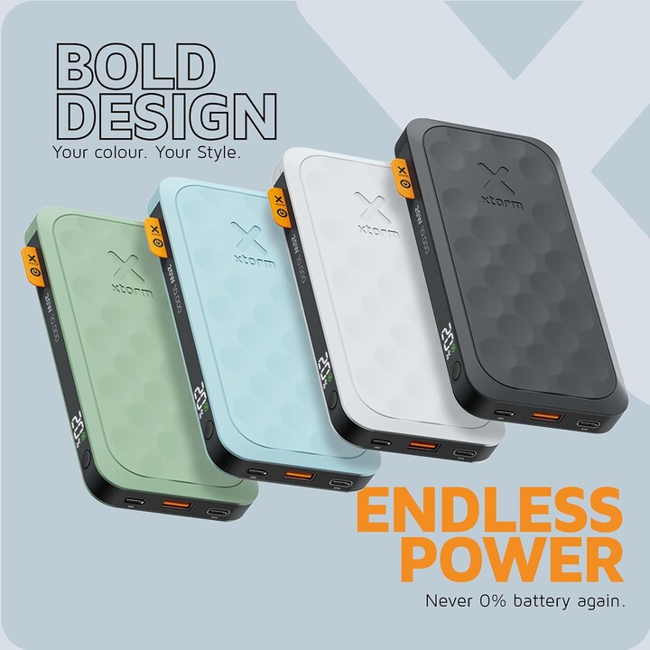 Powerbank 10000mAh Xtorm Fuel Série 5 FS5101/ 20W/ Preto Meia-Noite