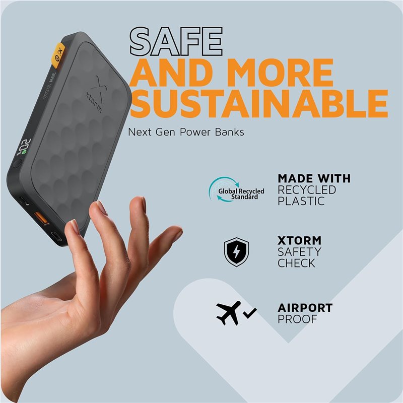 Powerbank 10000mAh Xtorm Fuel Series 5 FS5101/ 20W/ Midnight Black