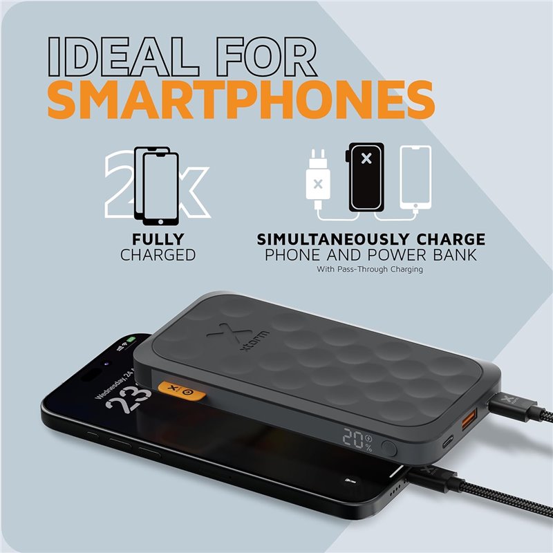 Powerbank 10000mAh Xtorm Fuel Series 5 FS5101/ 20W/ Midnight Black