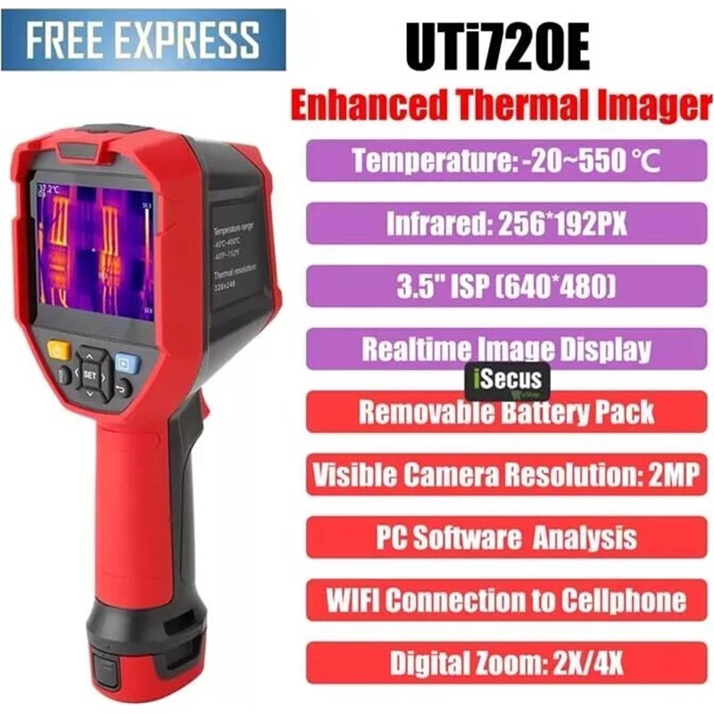UNI-T UTi720E Cámara termográfica