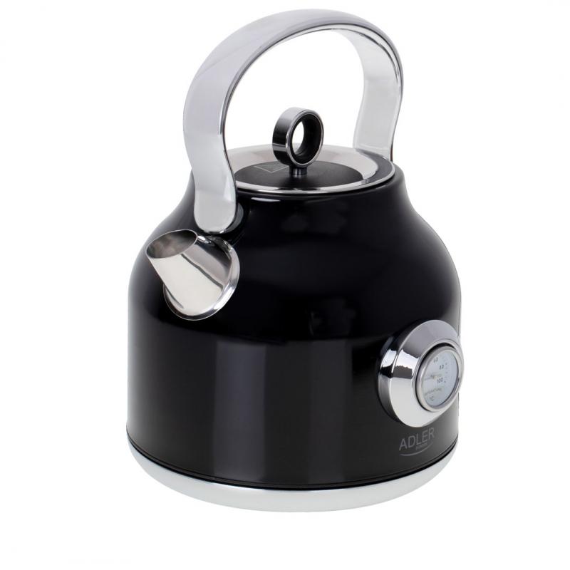ADLER AD 1346b Hervidor eléctrico negro