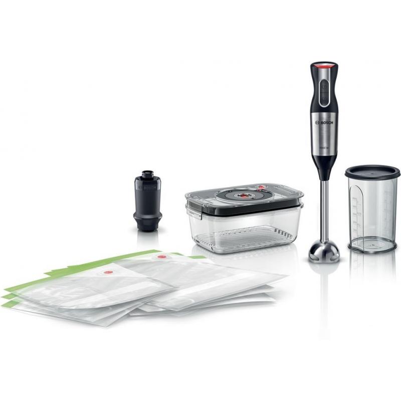 Bosch MSM6S20B 0,6 L Batidora de inmersión 1000 W Negro, Plata