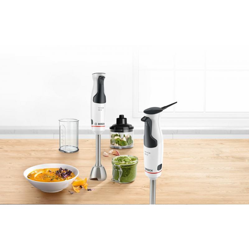 Bosch MSM6S20B 0,6 L Batidora de inmersión 1000 W Negro, Plata