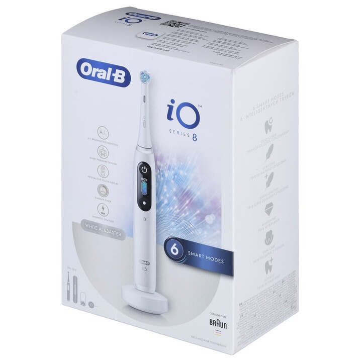 Brosse à dents électrique Braun Oral-B iO8N White