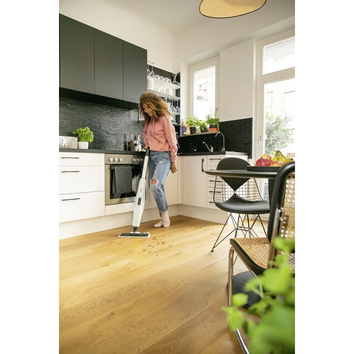 Kärcher SC 3 UPRIGHT Scopa a vapore 0,5 L 1600 W Nero, Bianco