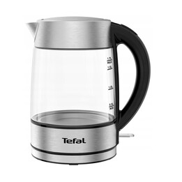 Tefal KI772D tetera eléctrica 1,7 L 2400 W Acero inoxidable, Transparente