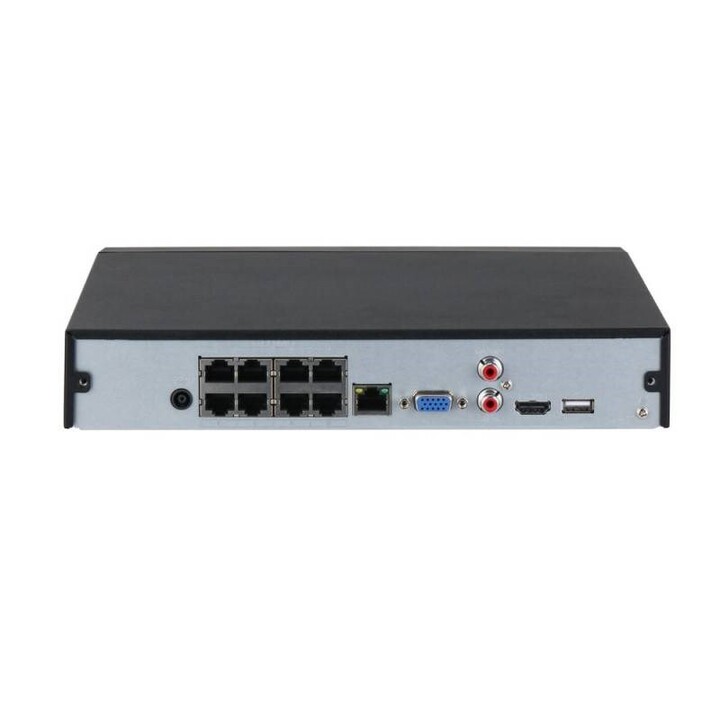 Grabador de vídeo en red DAHUA Technology Lite NVR4108HS-8P-4KS3 Negro