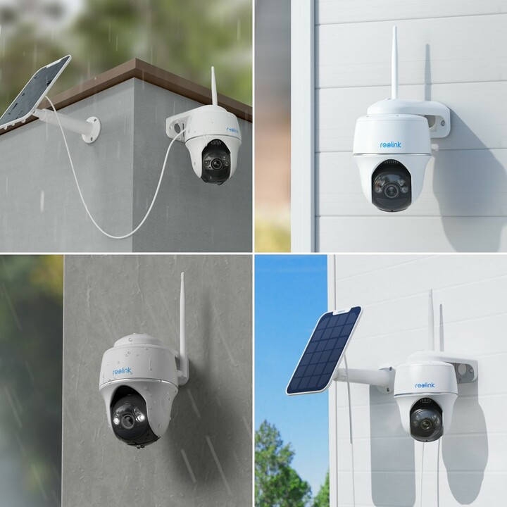 Reolink Argus Serie B430 Pad Telecamera di Sicurezza IP per Interni ed Esterni 2880 x 1616 Pixel da Soffitto