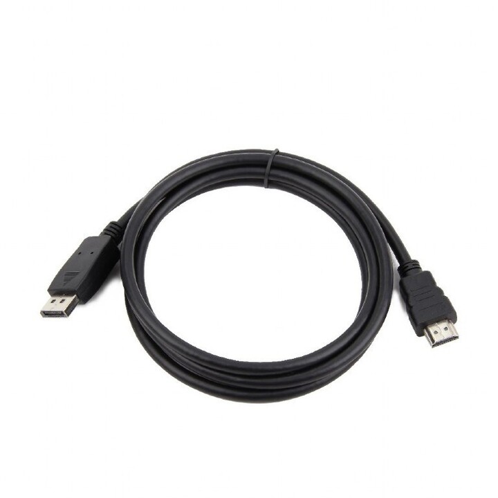 Gembird CC-DP-HDMI-10M câble vidéo et adaptateur HDMI Type A (Standard) DisplayPort Noir