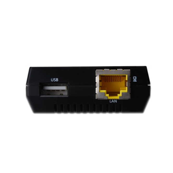 Digitus Multifunction Network Server with 1 USB 2.0 Port