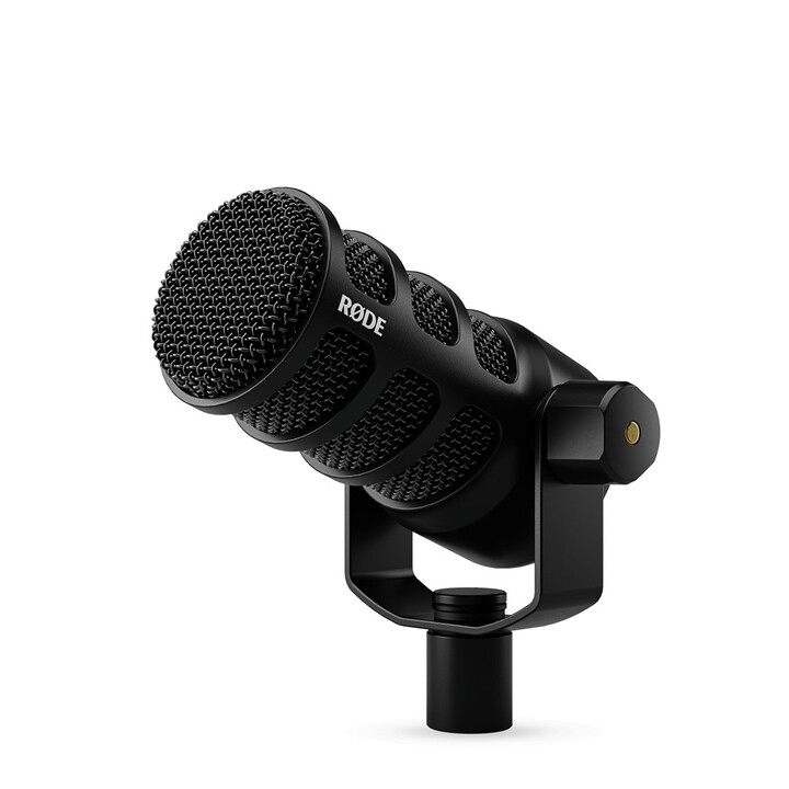 Microfone de estúdio RØDE PodMic USB preto