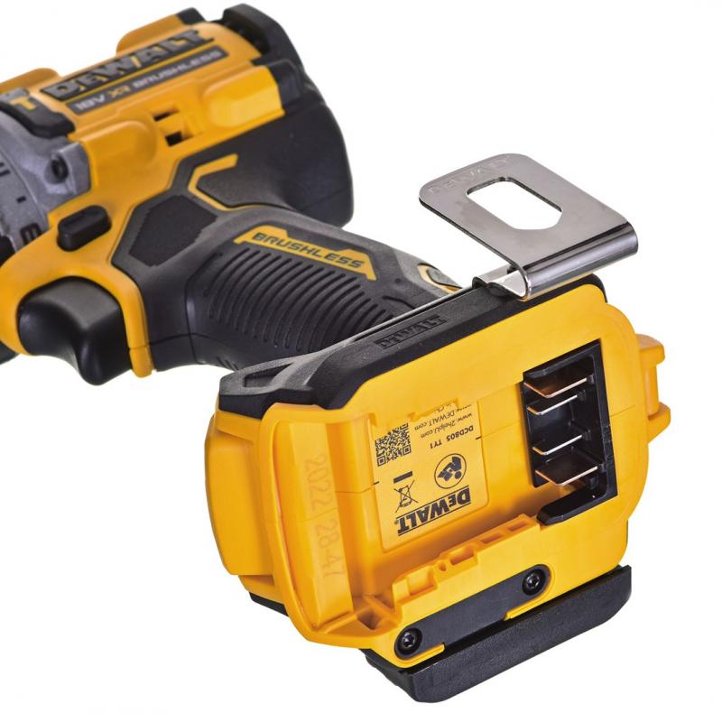 TALADRO/EXCAVADORA DEWALT DCD805P2T 18V 2X5,0AH BL TSTAK