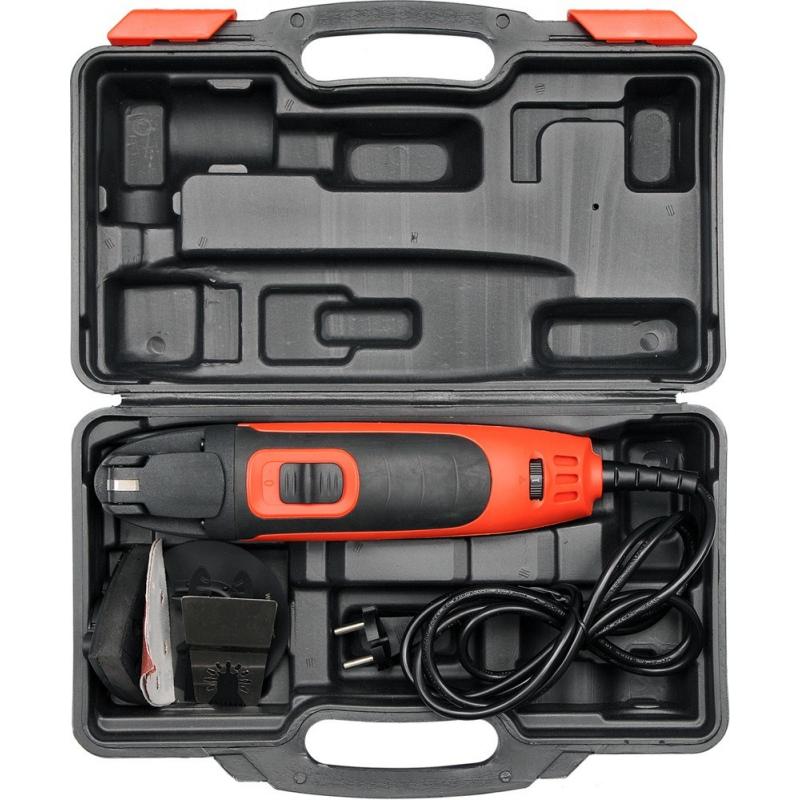 Yato YT-82220 multiherramienta oscilante Negro, Rojo 300 W 22000 OPM