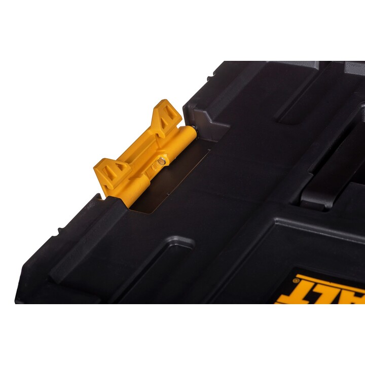 Caja de herramientas DeWALT TSTAK III de cajones profundos con guías de bolas para almacenamiento, Amarillo