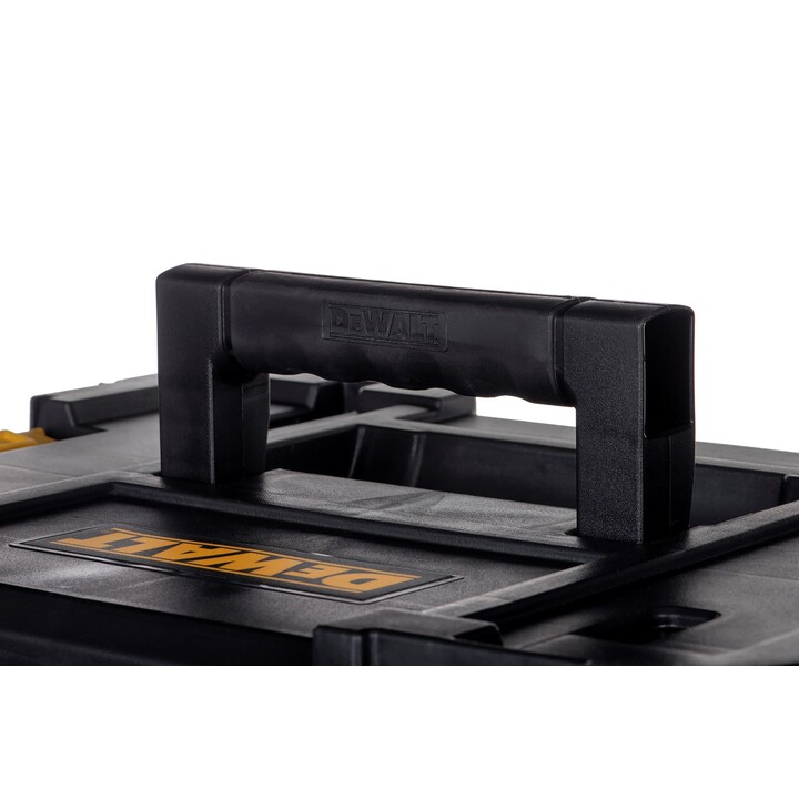 Caja de herramientas DeWALT TSTAK III de cajones profundos con guías de bolas para almacenamiento, Amarillo