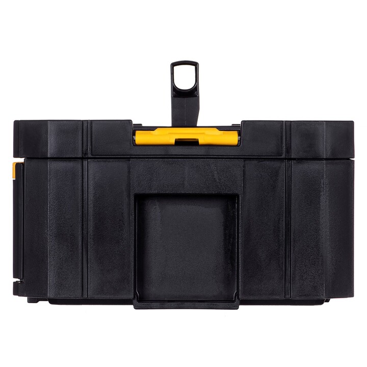 Caja de herramientas DeWALT TSTAK III de cajones profundos con guías de bolas para almacenamiento, Amarillo