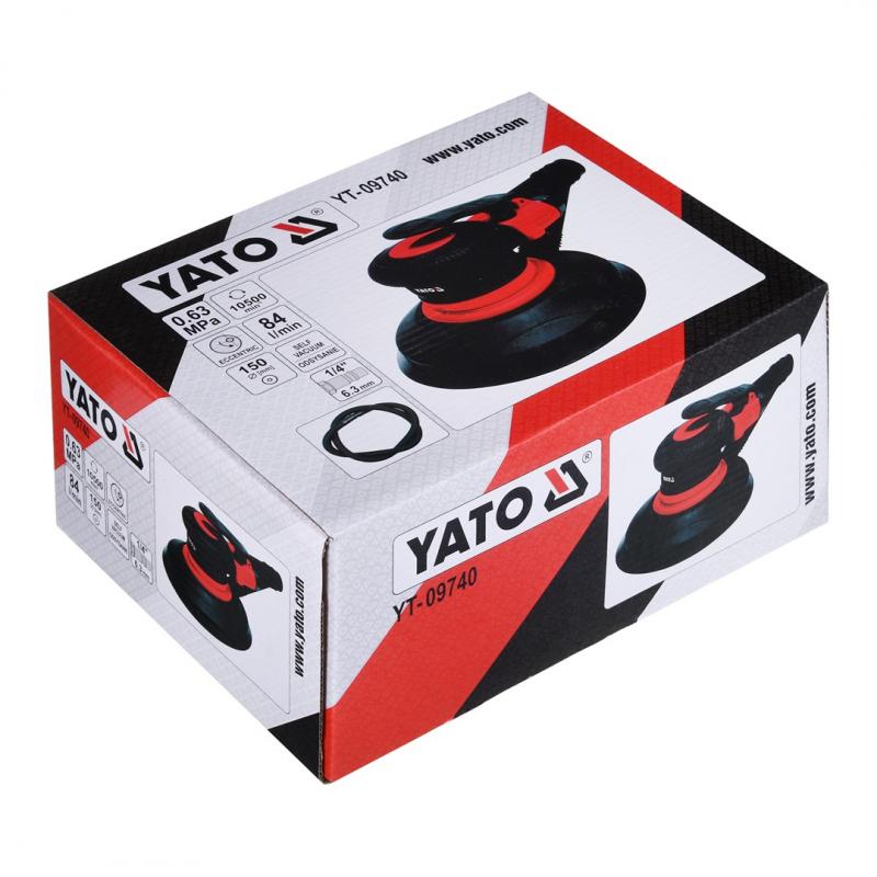 Yato YT-09740 amoladora recta y rectificadora de matriz 10500 RPM Negro, Naranja