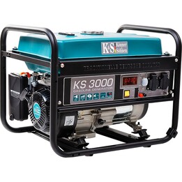 KÖNNER & SÖHNEN BENZINAGGREGAT/STROMERZEUGER 2,6KW 230V KS 3000