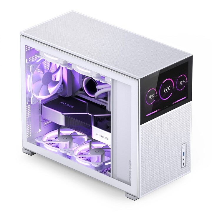 Computergehäuse JONSBO D31 MESH SCREEN Weiß