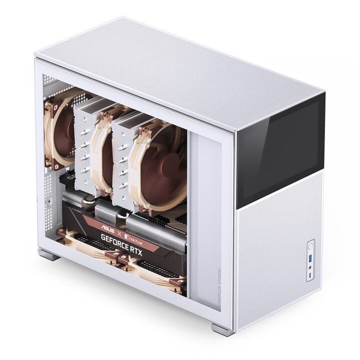 Computergehäuse JONSBO D31 MESH SCREEN Weiß