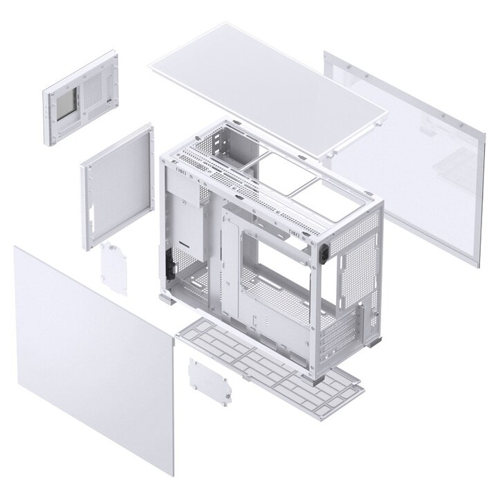 Boîtier d'ordinateur JONSBO D31 MESH SCREEN Blanc