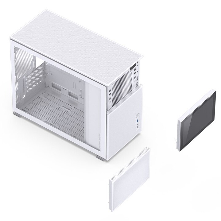 Boîtier d'ordinateur JONSBO D31 MESH SCREEN Blanc