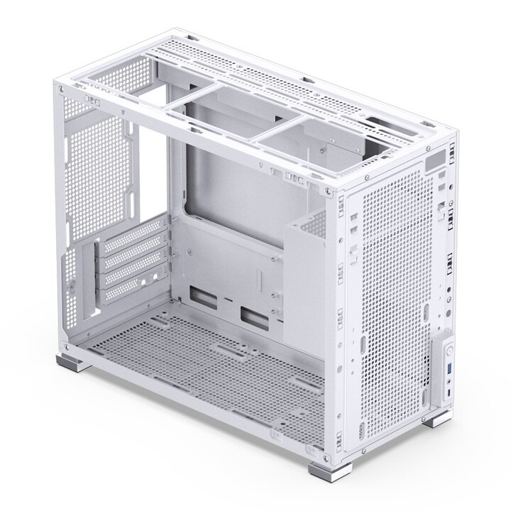 Boîtier d'ordinateur JONSBO D31 MESH SCREEN Blanc