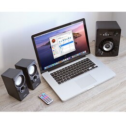 Conjunto de alto-falantes Audiocore AC910 10 W PC / Laptop Preto Bluetooth