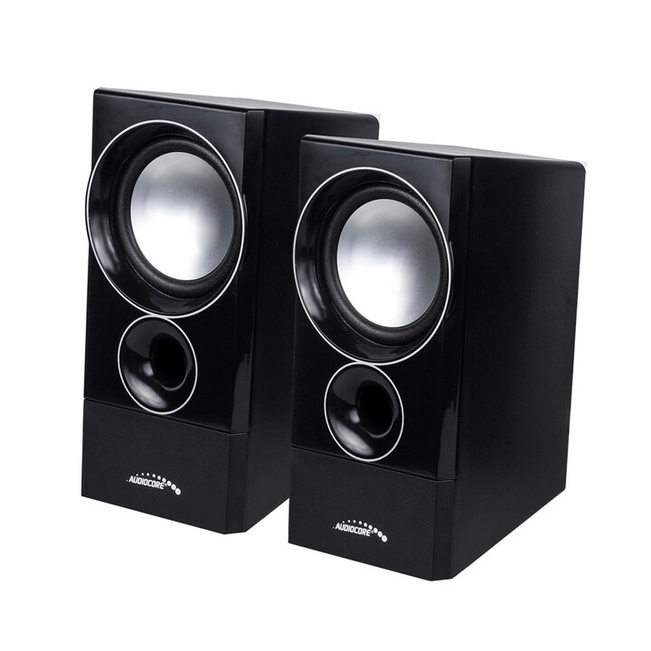 Audiocore AC910 set d'enceintes 10 W Pc / w notebook Noir Bluetooth