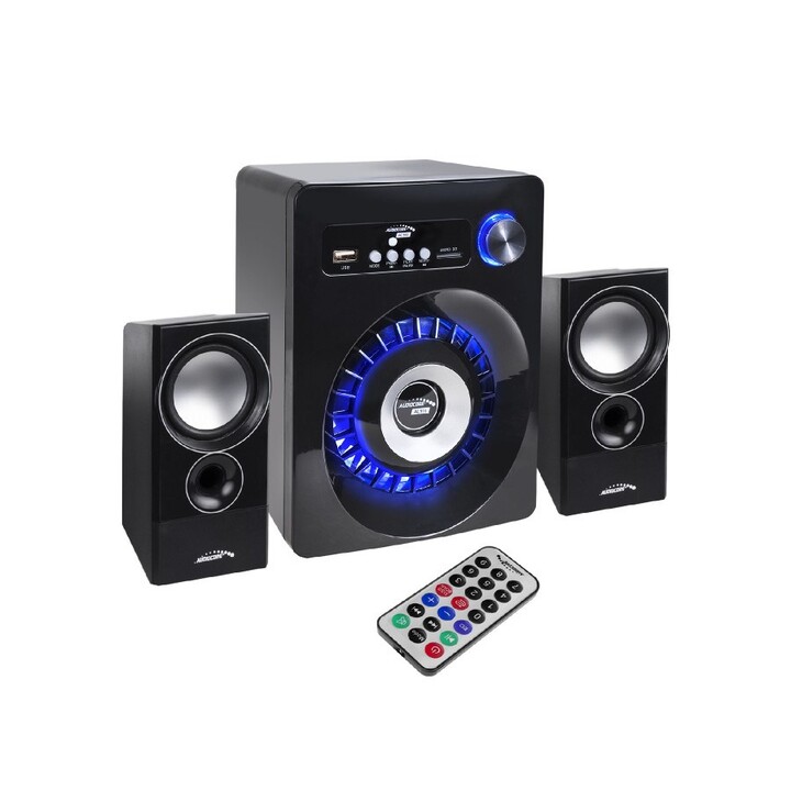 Audiocore AC910 Lautsprecherset 10 W PC/Laptop Schwarz Bluetooth