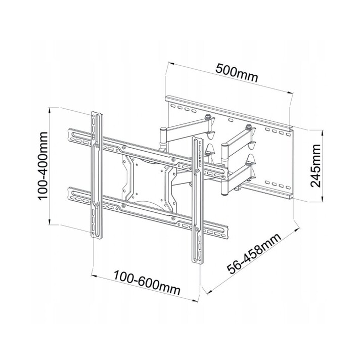 Mobile TV 40"-80" 60kg ART AR-87