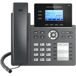 Grandstream GRP 2604 HD Teléfono IP esencial de 3 líneas