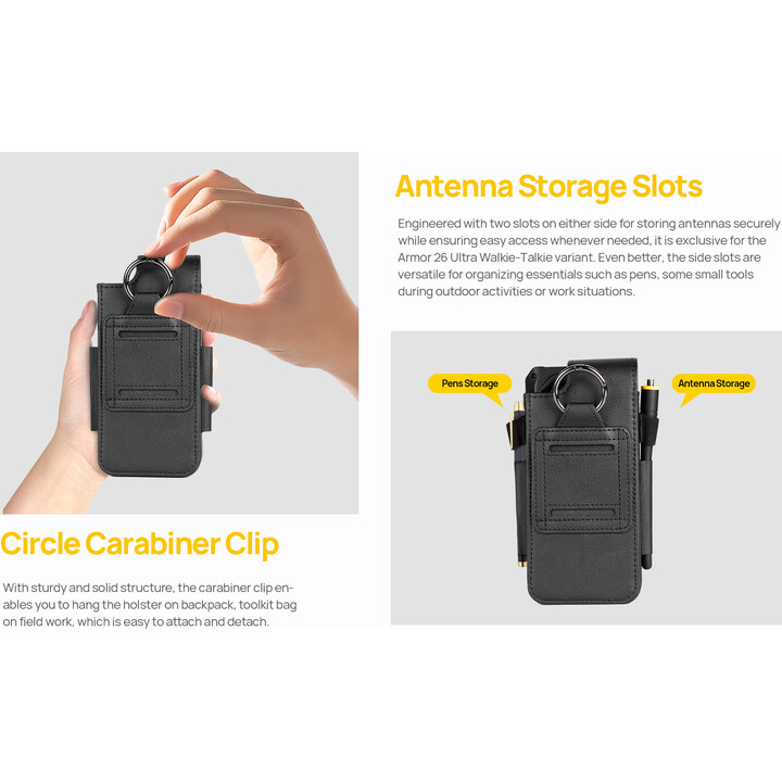 Multi-functional phone case Ulefone Armor Holster for Armor 26 Series
