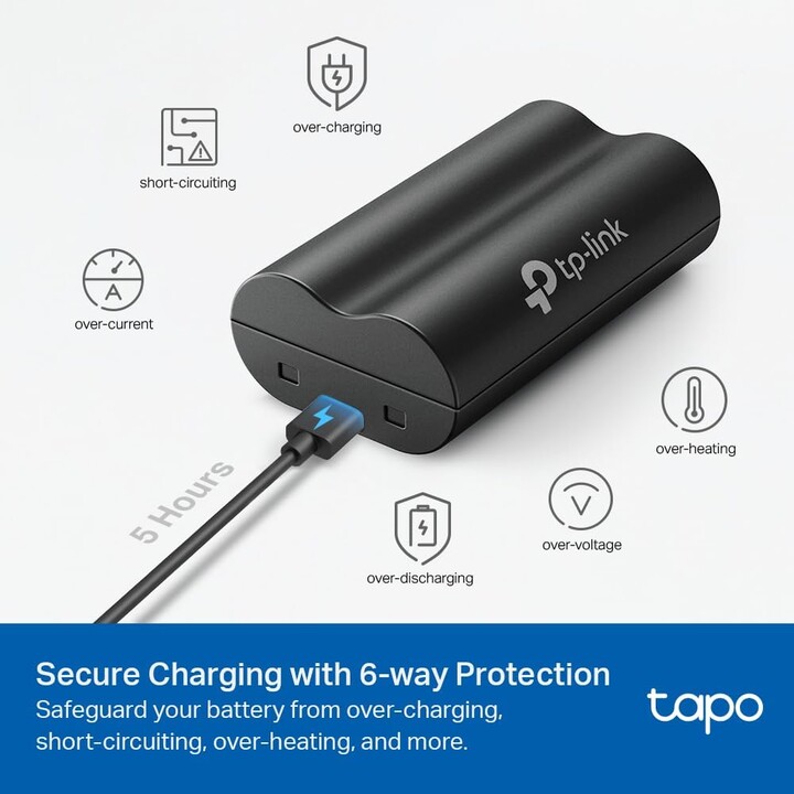 TP-Link Battery Pack Tapo A100 3.6V 6700mAh 24.12Wh
