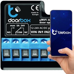 Doorbox BLEBOX - WICKET E CONTROLLER DELLA PORTA