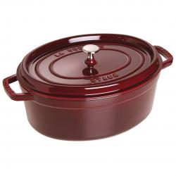 STAUB OLLA OVAL DE HIERRO FUNDIDO 40509-366-0 - 5,5 LTR GRANADINA