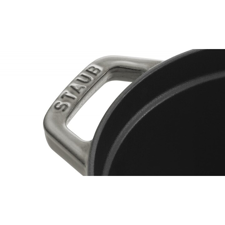 STAUB Olla ovalada de hierro fundido 3.2l grafito