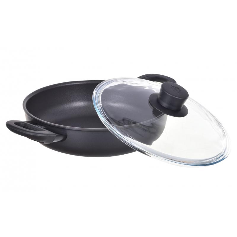 BALLARINI Sartén profunda Avola con 2 asas, titanio, 24 cm 75002-922-0