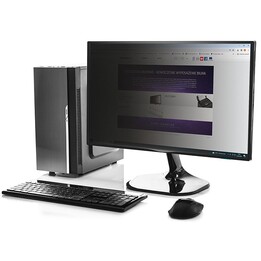 Qoltec 51064 filtre anti-reflets pour écran et filtre de confidentialité 68,6 cm (27")