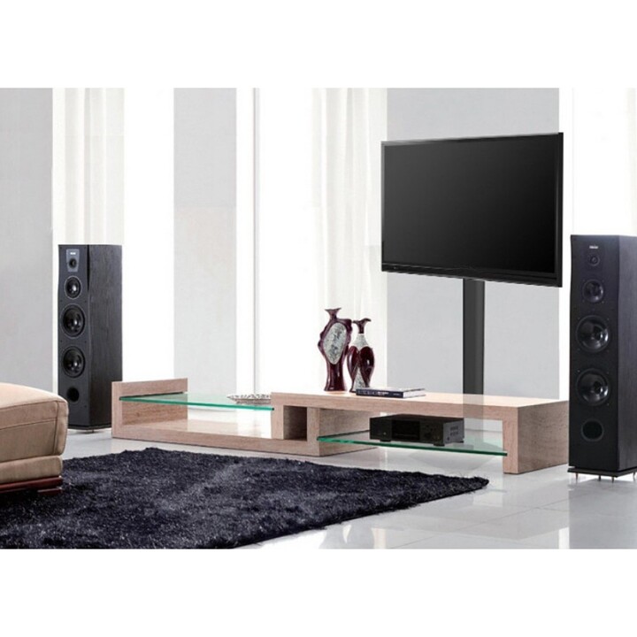 Techly ICA-TR27 support pour téléviseur 139,7 cm (55") Noir