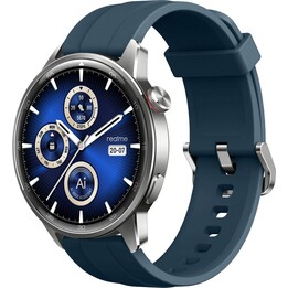 Realme Watch S2, 1,43 AMOLED DisplaySmartwatch, Super AI Engine, 20 Tage Akku, Silber