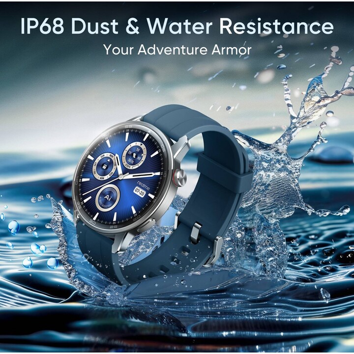 Realme Watch S2, display AMOLED da 1,43 Smartwatch, motore Super AI, batteria da 20 giorni, argento
