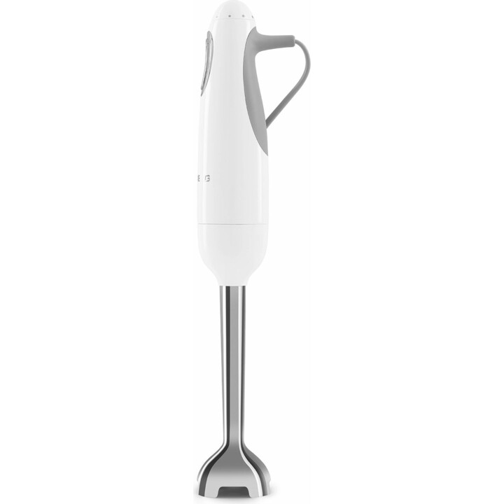 Frullatore ad immersione Smeg con accessori stile anni 50 bianco hbf03wheu